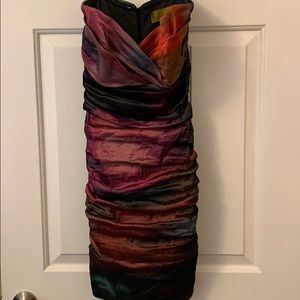 Nicole Miller- Colorful Cocktail Dress- Size 2